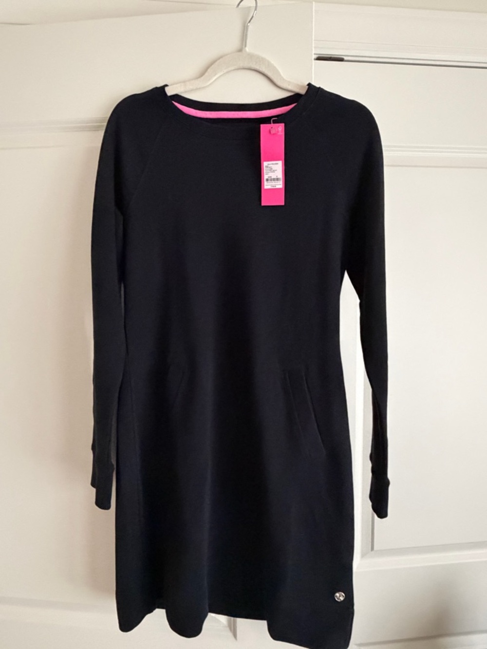 Lilly Pulitzer Beach Comber Long Sleeve Sweatshirt Dress small NWT